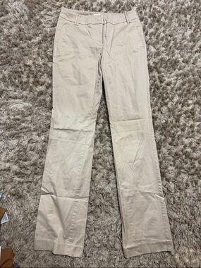 New York & Company Straight Leg Khaki Pants